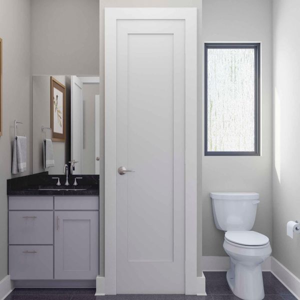 Representative furnished interior of a home built from the Balfour by Tri Pointe Homes in Trillium, Richmond (Image 23).