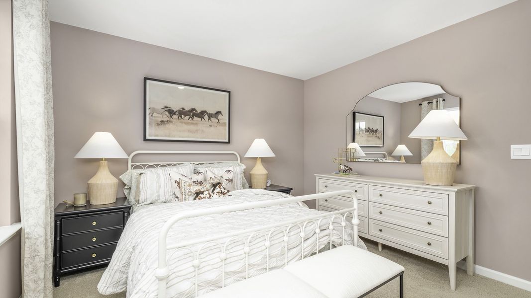 Representative furnished interior of a home built from the Hayden by D.R. Horton in Brookhaven, Greensboro (Image 21).