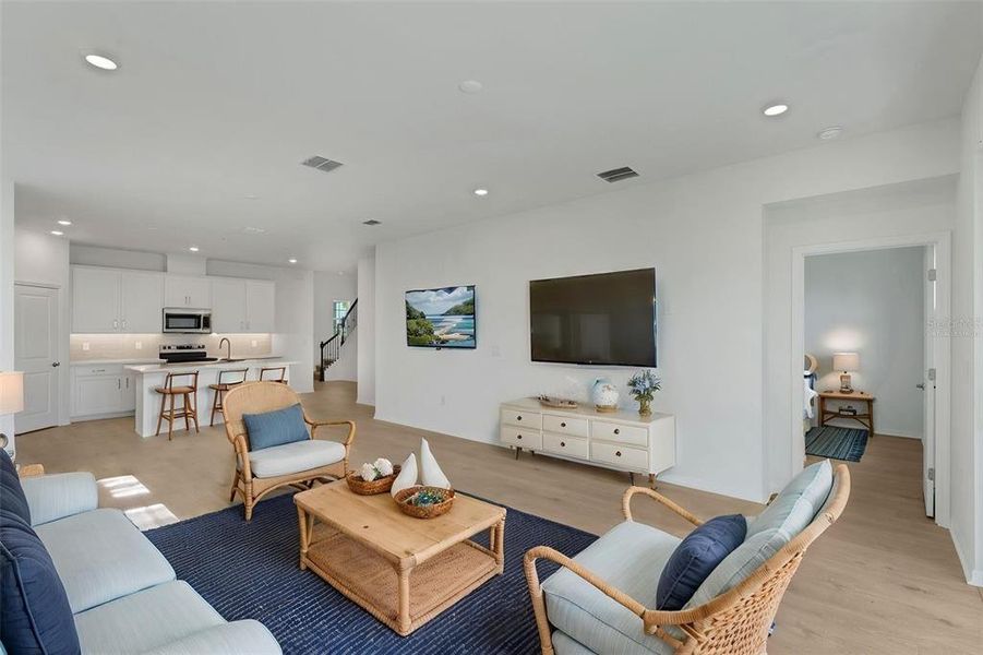 Furnished interior view inside a new home in Seaire, Parrish (Image 10).