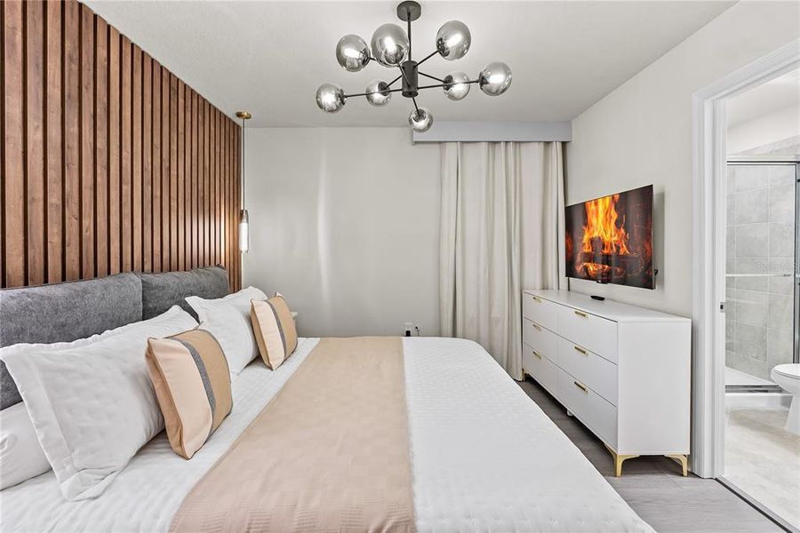 Furnished interior view inside a new home in Windsor Cay Resort, Clermont (Image 34). Furnished interior view inside a new home in Windsor Cay Resort, Clermont (Image 34).