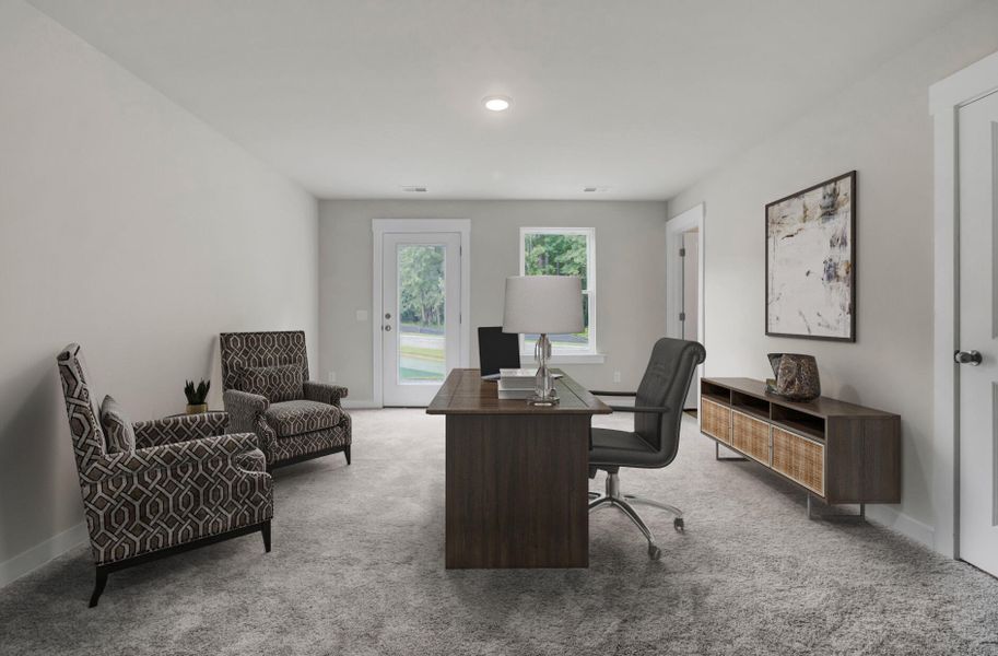 Furnished interior view inside a new home in , Summerville (Image 28).