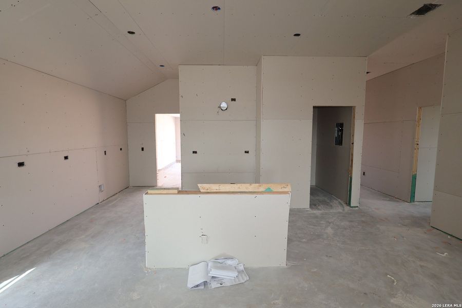 In-progress construction of a new home in Meadows at Clear Springs, New Braunfels, TX (Image 30). In-progress construction of a new home in Meadows at Clear Springs, New Braunfels, TX (Image 30).