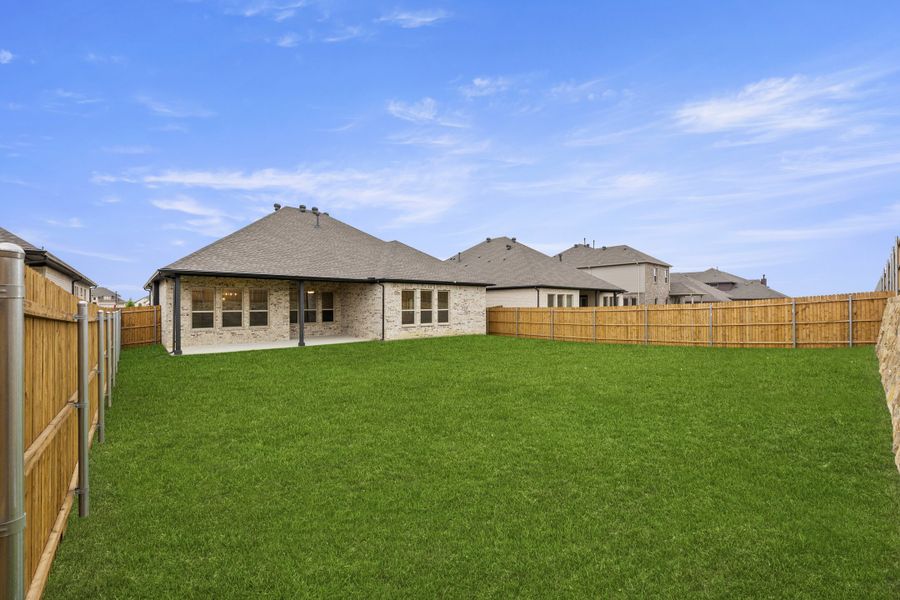 Representative exterior details of a home built from the Colby by Sandlin Homes in Lakesong, Midlothian (Image 23). Representative exterior details of a home built from the Colby by Sandlin Homes in Lakesong, Midlothian (Image 23).