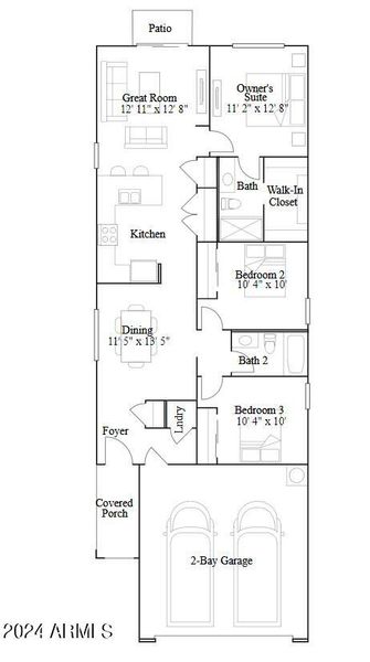 Lilac floor plan