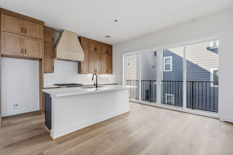 Furnished interior view inside a new home in , Houston (Image 7). Furnished interior view inside a new home in , Houston (Image 7).