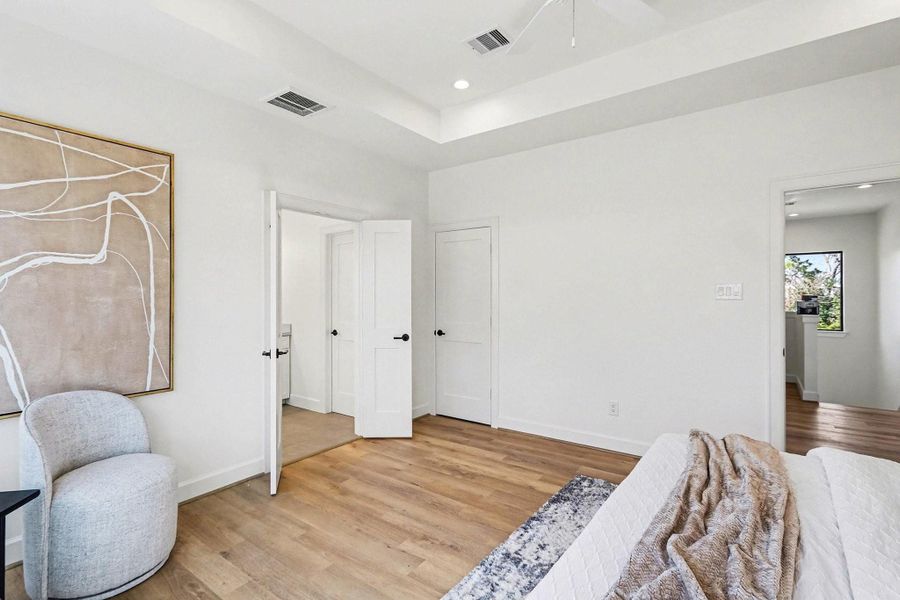 Another view of primary bedroom here