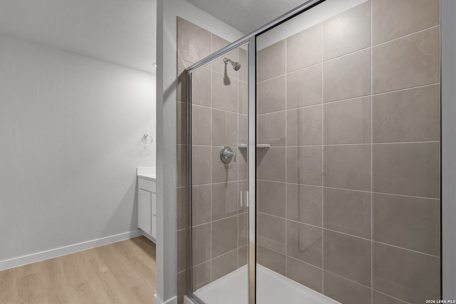 Close-up of interior finishes inside a home in Park Place, New Braunfels (Image 12).