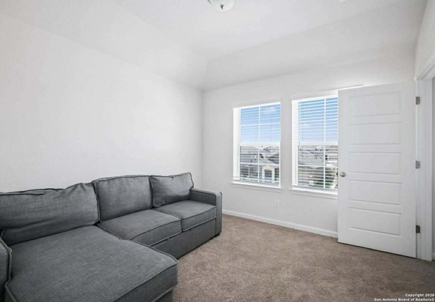 Furnished interior view inside a new home in Bricewood, San Antonio (Image 16).