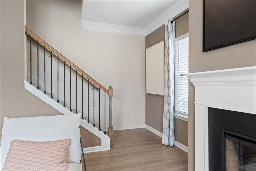 Furnished interior view inside a new home in Morgan Landing, Carrollton (Image 26).