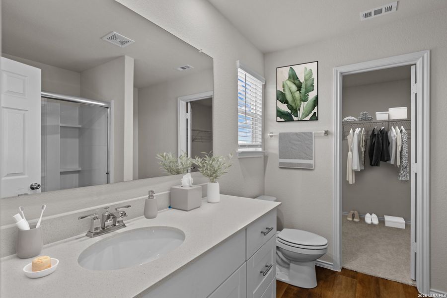 Furnished interior view inside a new home in Horizon Ridge, San Antonio (Image 3).