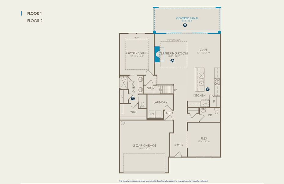 Winthrop Floor Plan, Quick Move-In Home, Floor 1