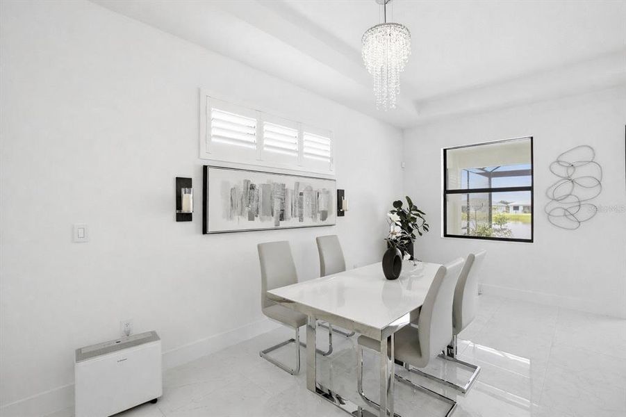 Furnished interior view inside a new home in , Bradenton (Image 11).