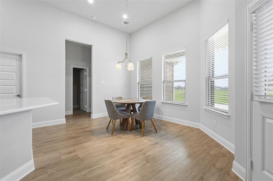 Furnished interior view inside a new home in , Greenville (Image 25).