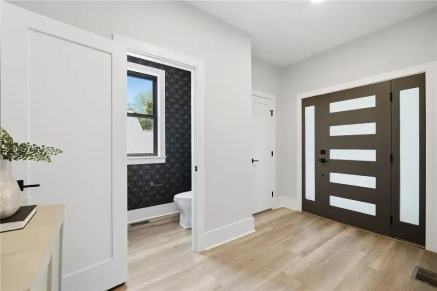 Furnished interior view inside a new home in , Roswell (Image 12).