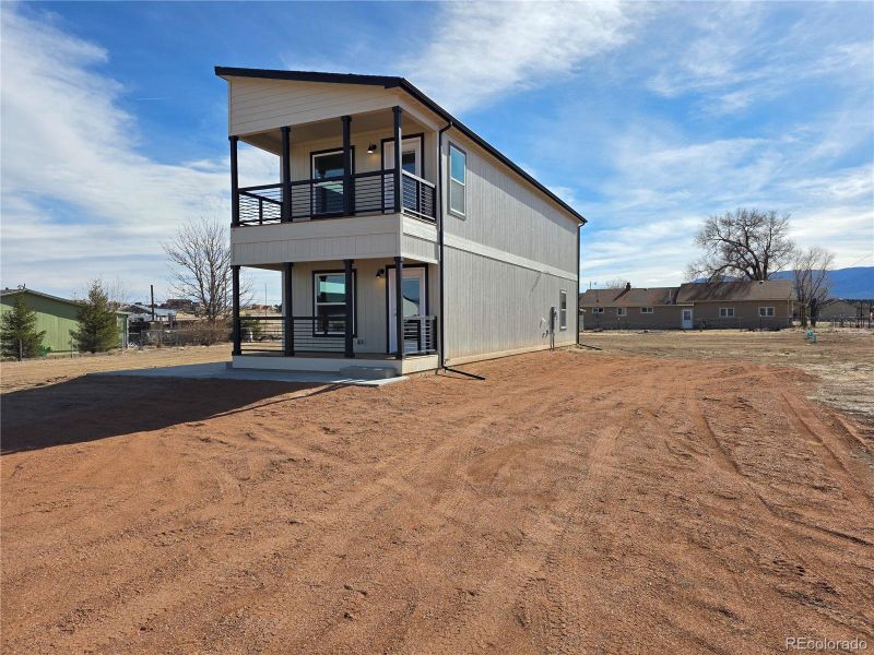 Exterior details and patio area of a home in , Williamsburg (Image 18). Exterior details and patio area of a home in , Williamsburg (Image 18).