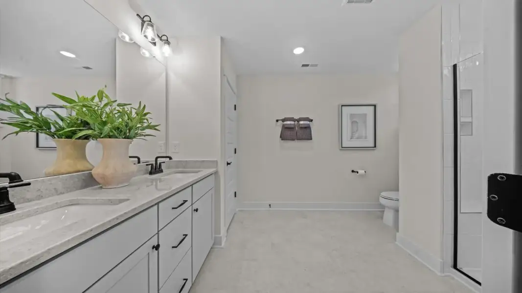 Furnished interior view inside a new home in Bayberry, Raleigh (Image 24). Furnished interior view inside a new home in Bayberry, Raleigh (Image 24).