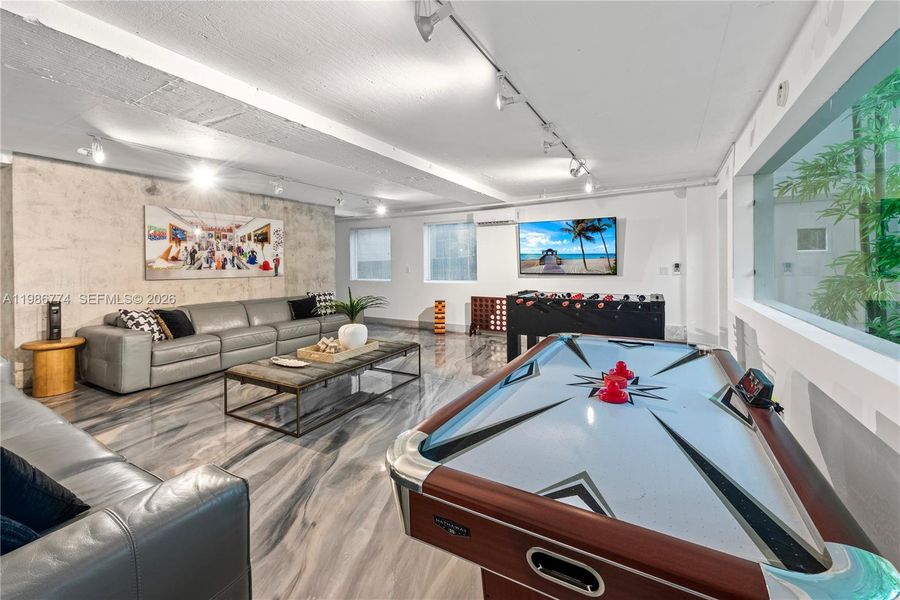 Furnished interior view inside a new home in , Miami (Image 49).