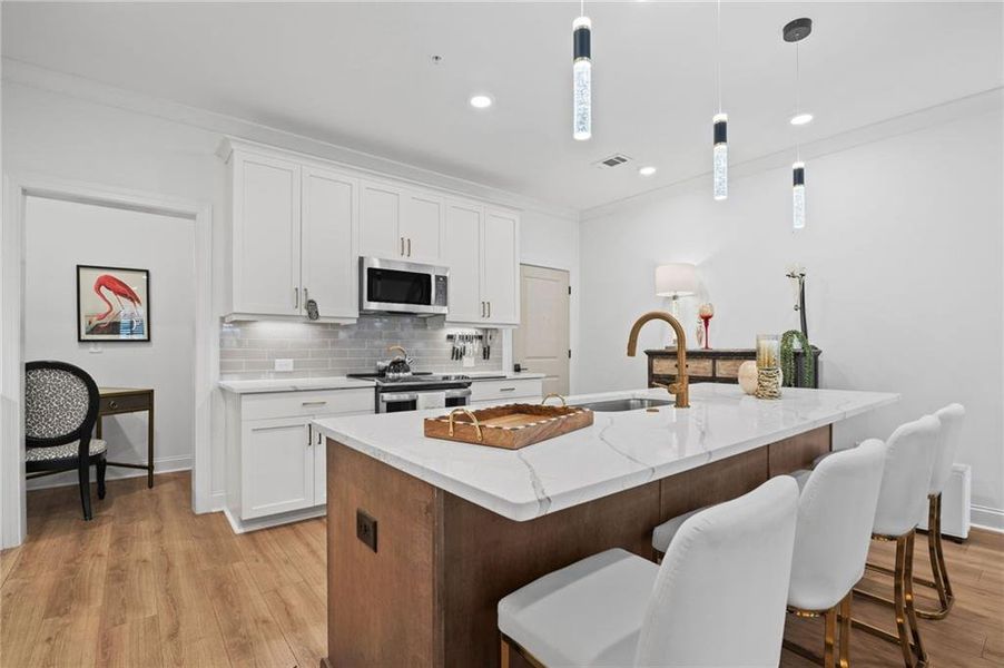 Furnished interior view inside a new home in , Peachtree Corners (Image 14).
