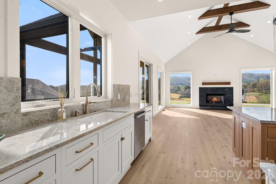 Furnished interior view inside a new home in , Fletcher (Image 13).