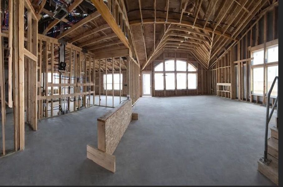 In-progress construction of a new home in Harvest Green - Final Opportunities, Richmond, TX (Image 10).