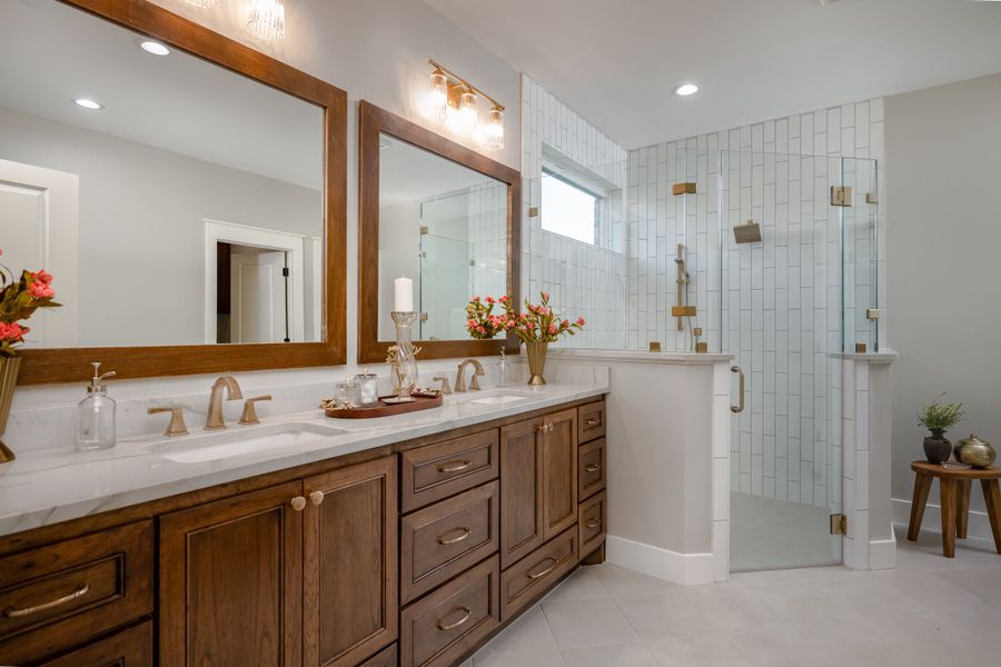 Representative furnished interior of a home built from the The Sophie by Reece Homes in Traditions, Bryan (Image 44).