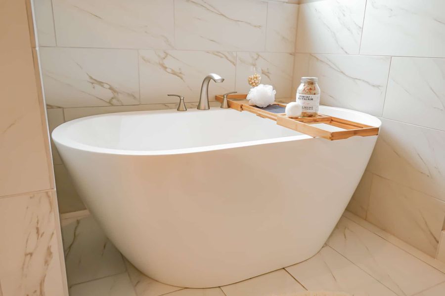 Representative furnished interior of a home built from the The Lilac by Lillian Custom Homes in Polo Ridge, Heath (Image 39).