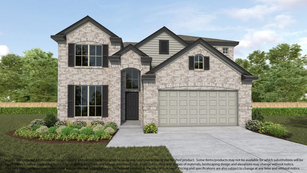 Representative exterior photo of a completed home built from the 596 by Long Lake Ltd. in Bradbury Forest, Spring, TX (Image 6). Representative exterior photo of a completed home built from the 596 by Long Lake Ltd. in Bradbury Forest, Spring, TX (Image 6).