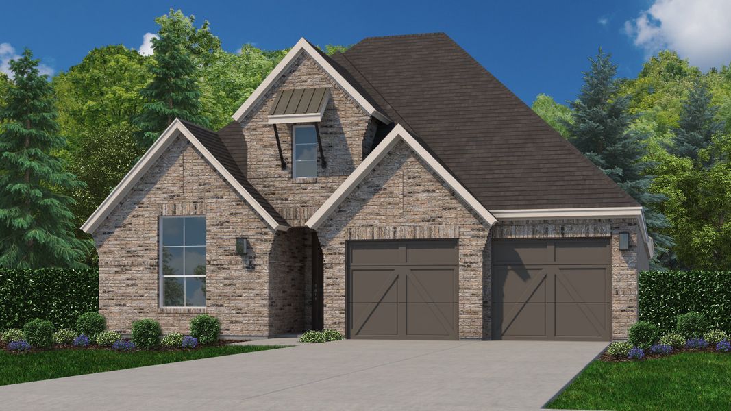 Plan 1120 Elevation J