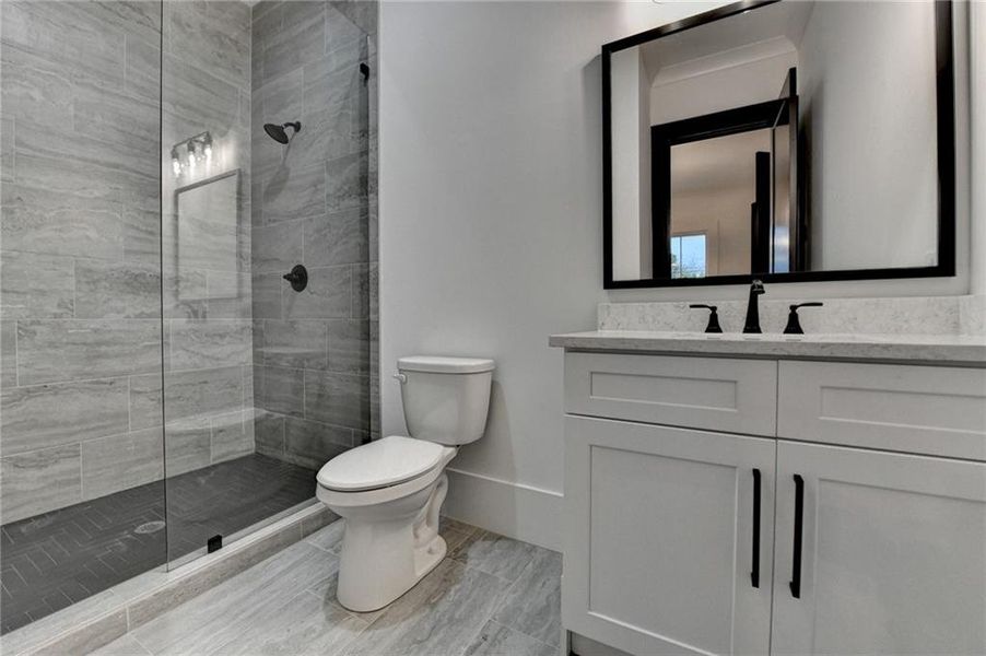 Furnished interior view inside a new home in , Buford (Image 11).