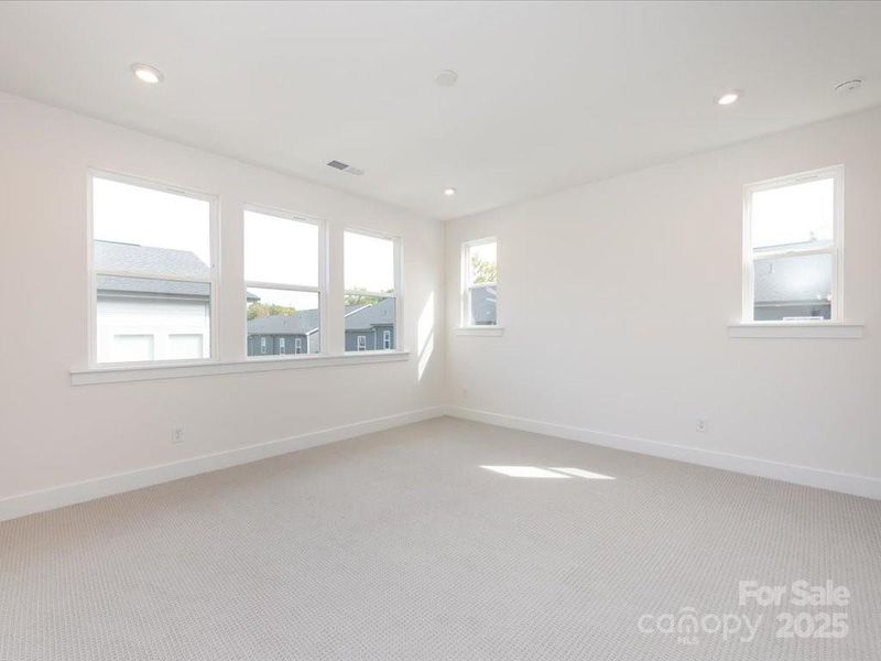 Primary Suite Bathed in Natural Light