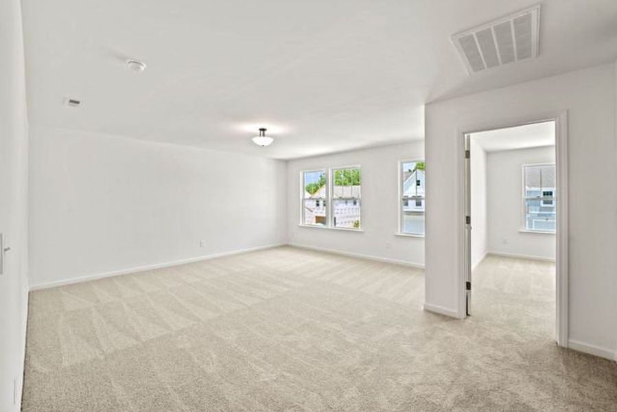 Representative unfurnished interior of a home built from the Hope by True Homes in Westbrook Falls, Colfax (Image 19).