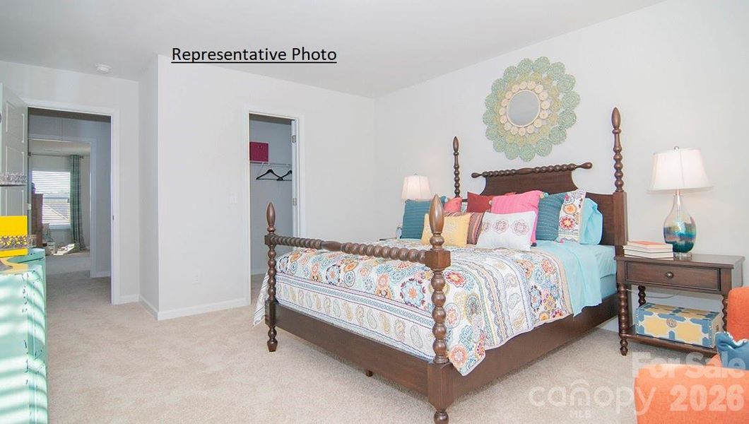 Furnished interior view inside a new home in Wallace Springs, Statesville (Image 34).