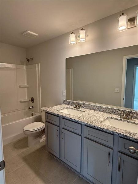 Furnished interior view inside a new home in Somerset at Riverbrook, Gainesville (Image 10). Furnished interior view inside a new home in Somerset at Riverbrook, Gainesville (Image 10).