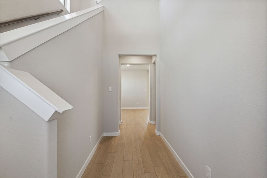 Entryway in the Oak home plan by Trophy Signature Homes – REPRESENTATIVE PHOTO