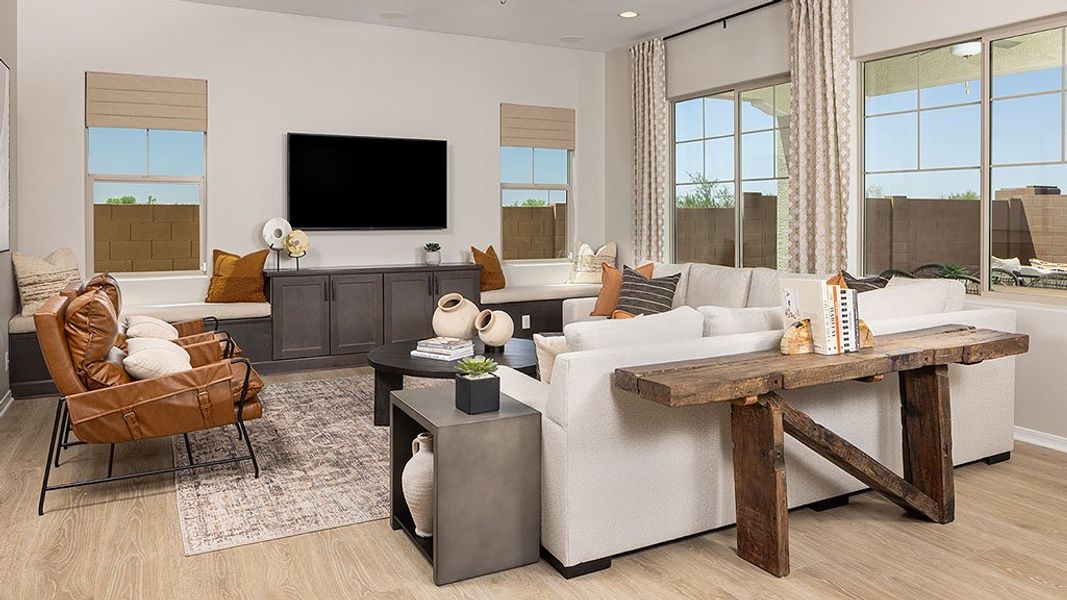 Furnished interior view inside a new home in Aloravita South, Peoria (Image 3).