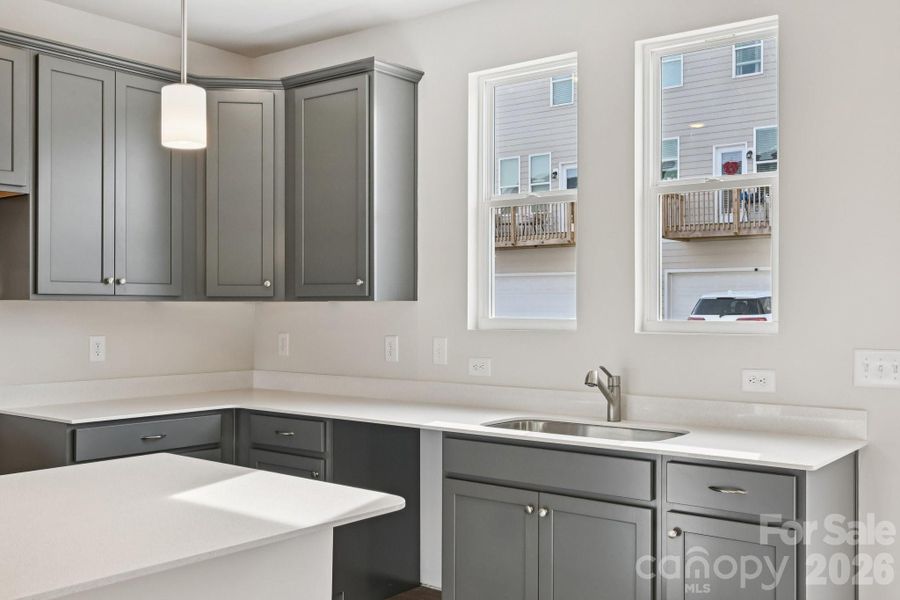 Furnished interior view inside a new home in , Cramerton (Image 10).