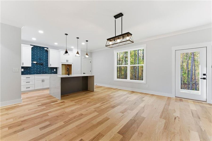 Spacious, unfurnished interior of a new home in , Hampton (Image 32).