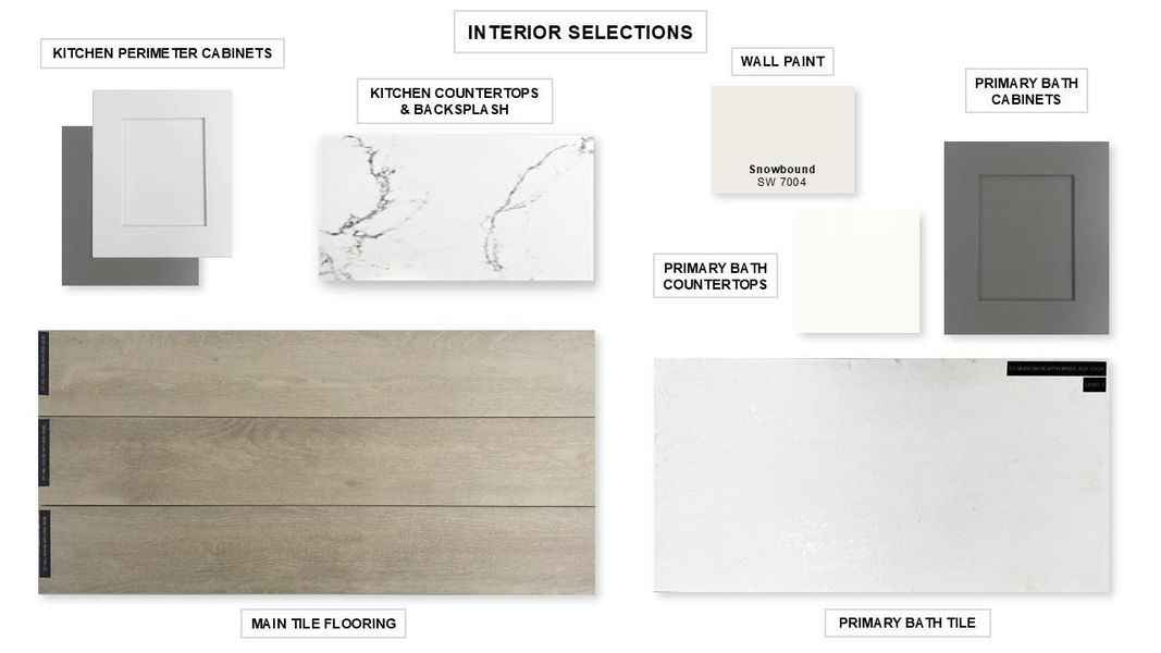 Sample of building materials used in homes in Artavia 45', Conroe (Image 18).