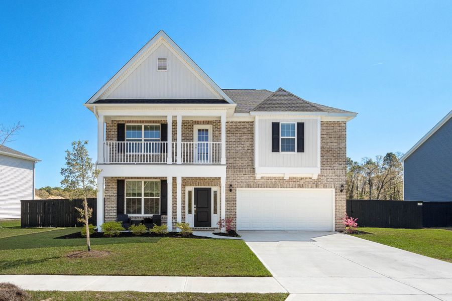 Front exterior of a new home in , Beaufort, SC, highlighting curb appeal (Image 28).