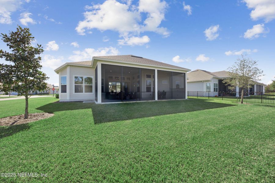 Exterior details and patio area of a home in Amelia National, Fernandina Beach (Image 3). Exterior details and patio area of a home in Amelia National, Fernandina Beach (Image 3).