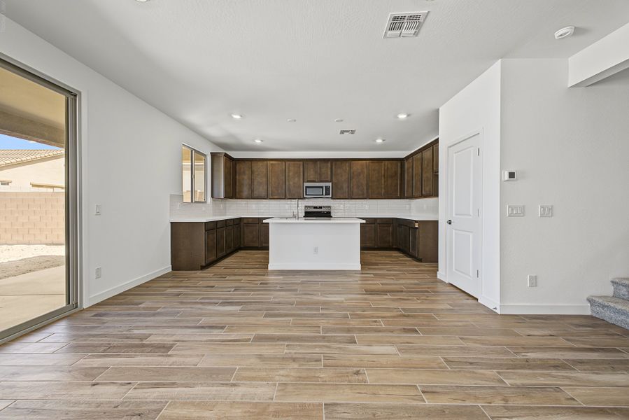 Furnished interior view inside a new home in Bentridge, Buckeye (Image 4).