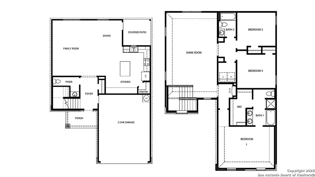 2D floor plan layout of this home in Riverstone at Westpointe, San Antonio, TX (Image 2). 2D floor plan layout of this home in Riverstone at Westpointe, San Antonio, TX (Image 2).