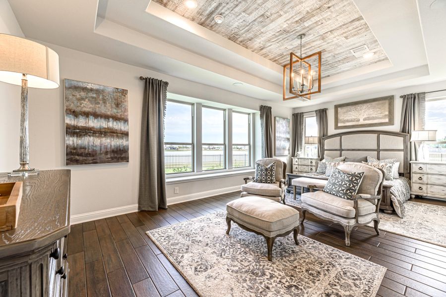 Furnished interior view inside a new home in ARTAVIA, Conroe (Image 15).