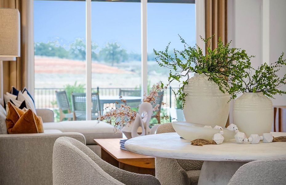 Representative interior finishes for a home built from the Hallmark by Del Webb in Del Webb Austin at Lost Pines, Bastrop (Image 59).