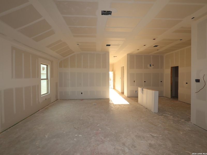 In-progress construction of a new home in Mesquite Ridge, San Antonio, TX (Image 22).