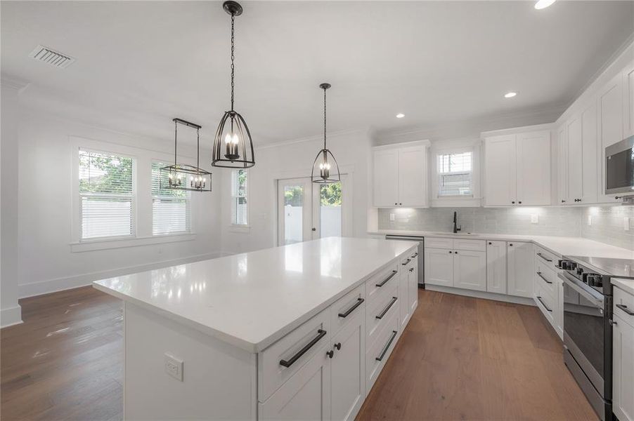 Furnished interior view inside a new home in , Tampa (Image 9). Furnished interior view inside a new home in , Tampa (Image 9).