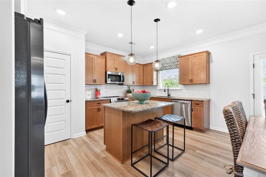 Furnished interior view inside a new home in The Stiles, Cartersville (Image 19).