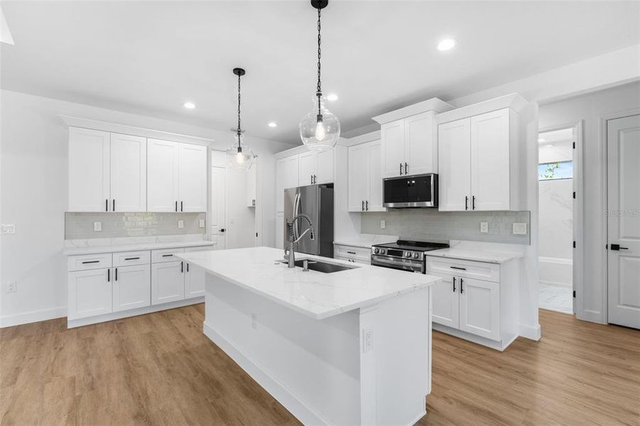Furnished interior view inside a new home in , North Port (Image 5).