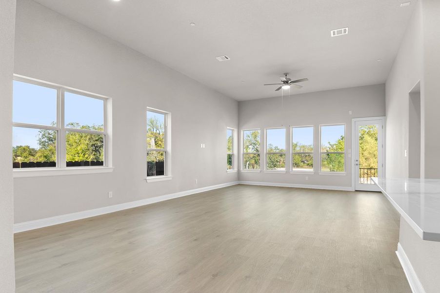 Spacious, unfurnished interior of a new home in Cross Creek, Cedar Park (Image 13).