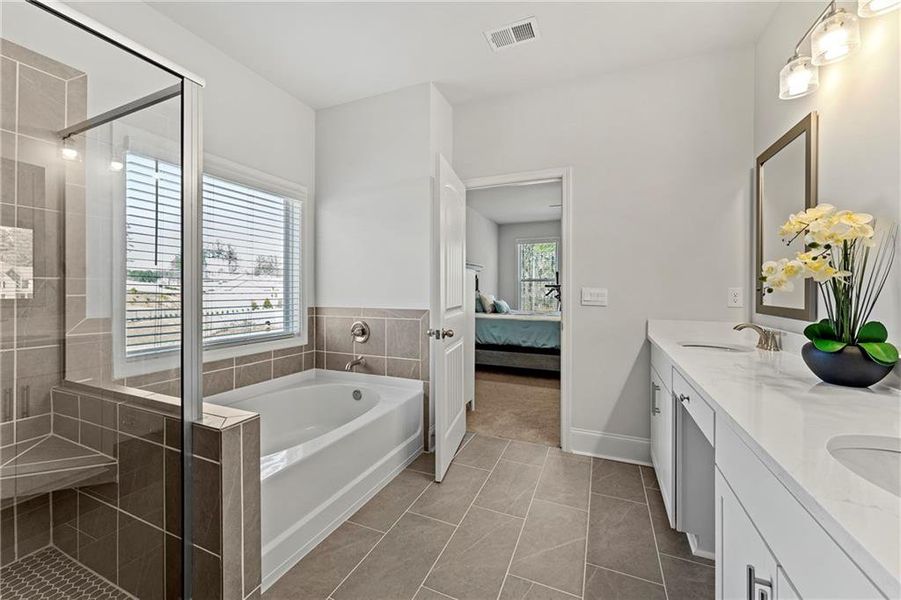 Furnished interior view inside a new home in Genesee, Newnan (Image 29).
